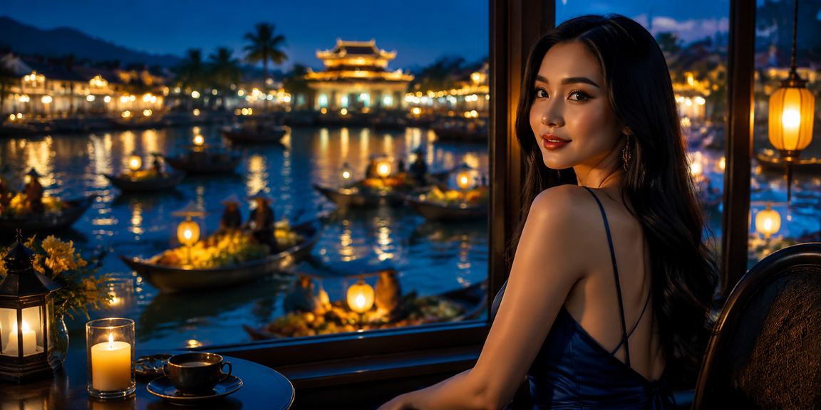 Người dùng tại Huế theo dõi tỷ lệ cược bóng đá qua điện thoại bên tách cà phê sáng